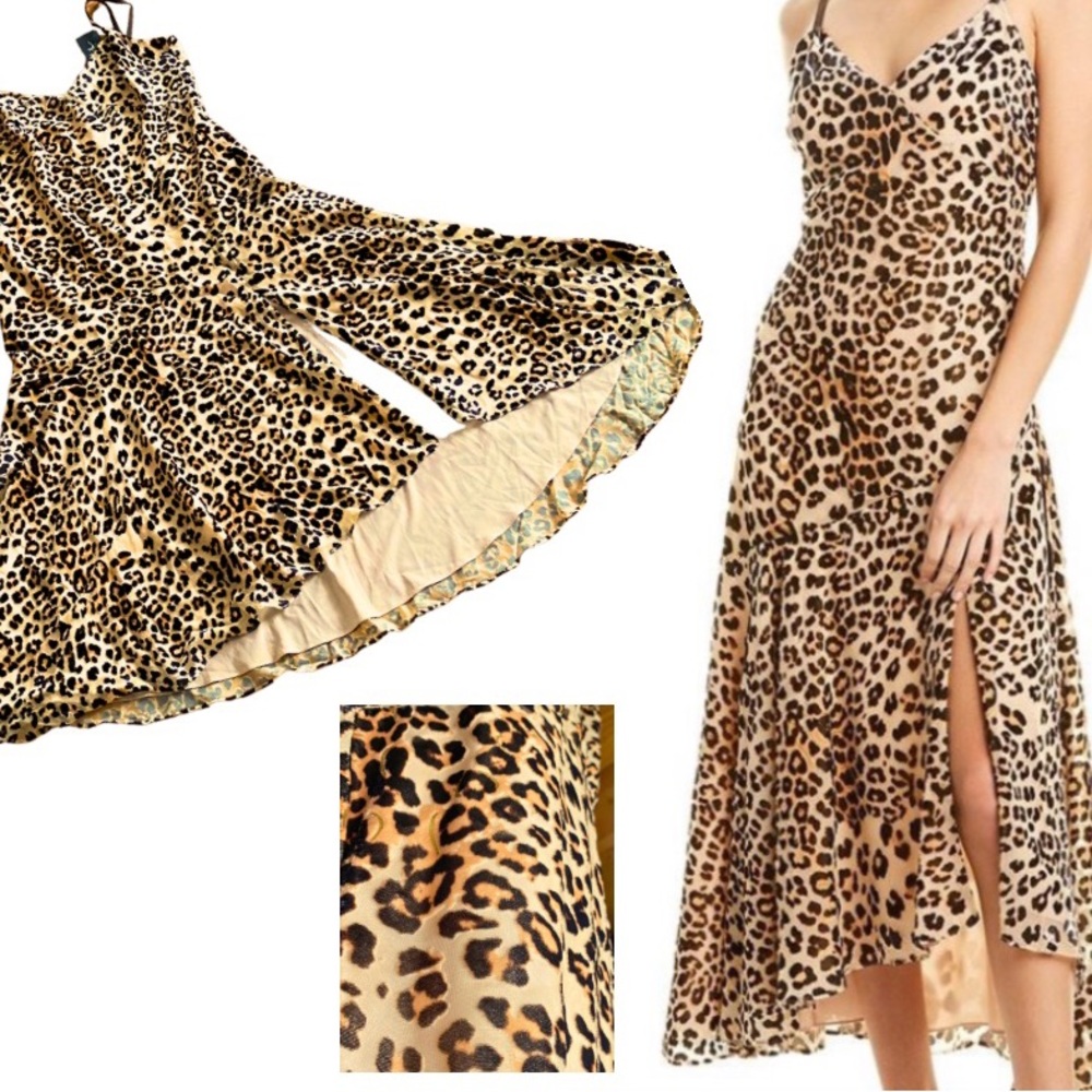 Nicole Miller cheetah dress